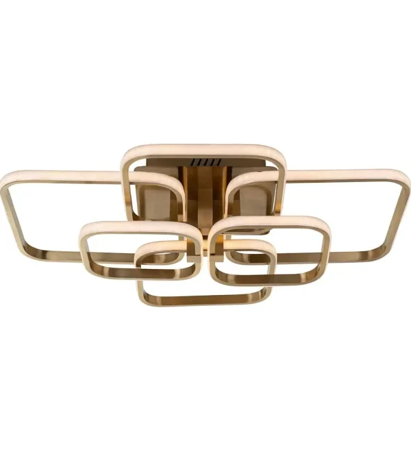 Richmond Interiors plafondlamp 69x57x15,5 cm Cailey aluminium