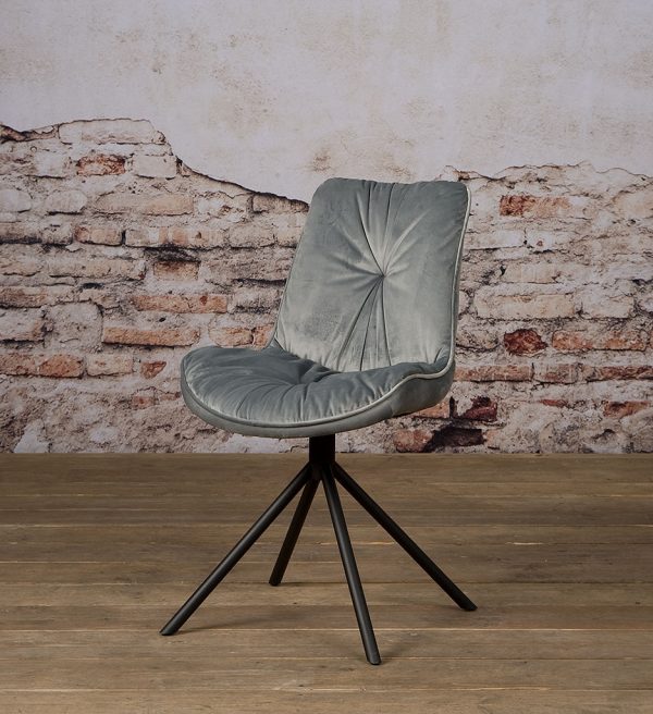 SHOWMODEL Tower Living eetkamerstoel zonder arm Palma grijs