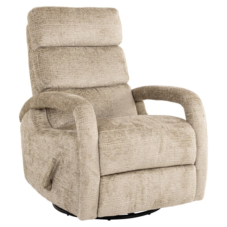 SHOWMODEL Richmond Interiors verstelbare draaifauteuil Denvi desert
