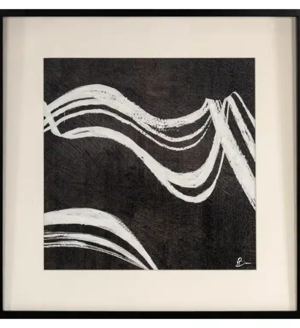 Richmond Interiors Wall art Jozy zwart/wit