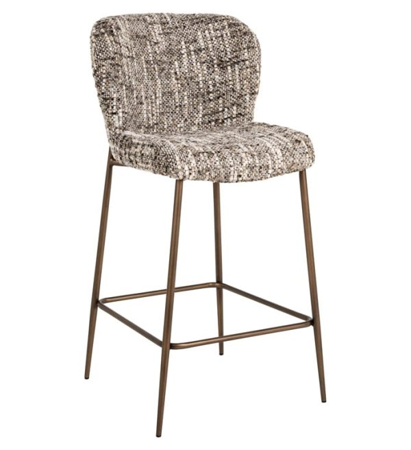 Richmond Interiors barstoel Odarby bruin