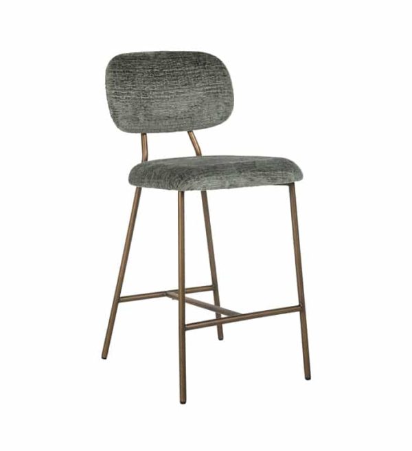 Richmond Interiors barstoel Xenia groen