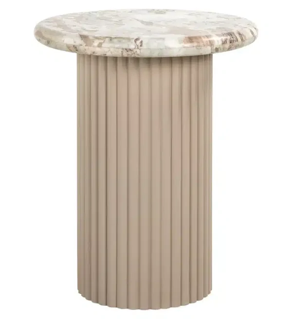 Richmond Interiors bijzettafel Coronel 50x50x61 cm marmer