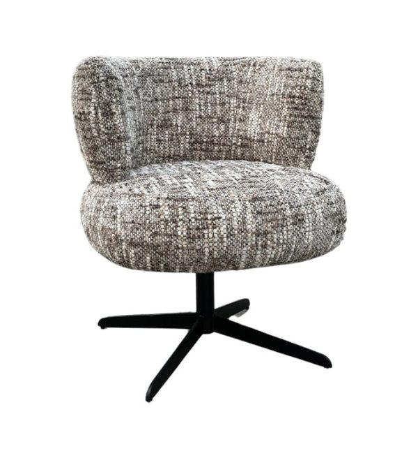 Richmond Interiors draaifauteuil Alexis bruin