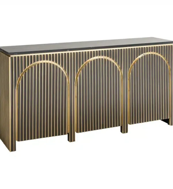 Richmond Interiors dressoir Les Arcs 160x40x81 cm marmer