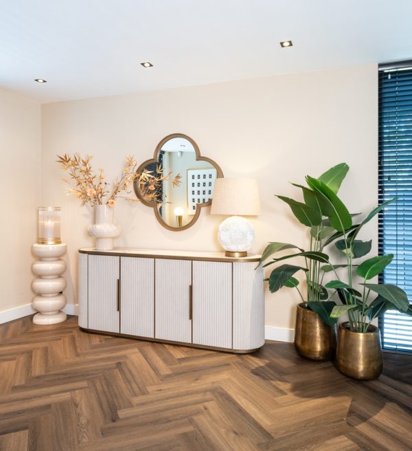 Richmond Interiors dressoir Tivoli 192x46x80 cm keramiek