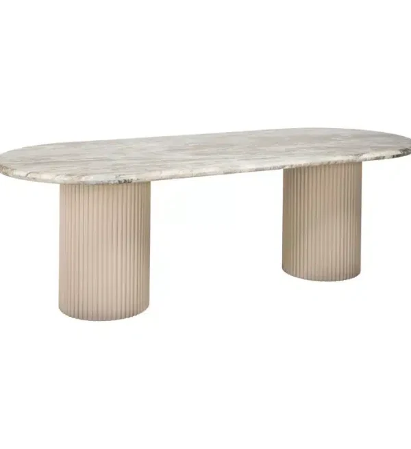 Richmond Interiors eettafel Coronel 240x100x76 cm marmer
