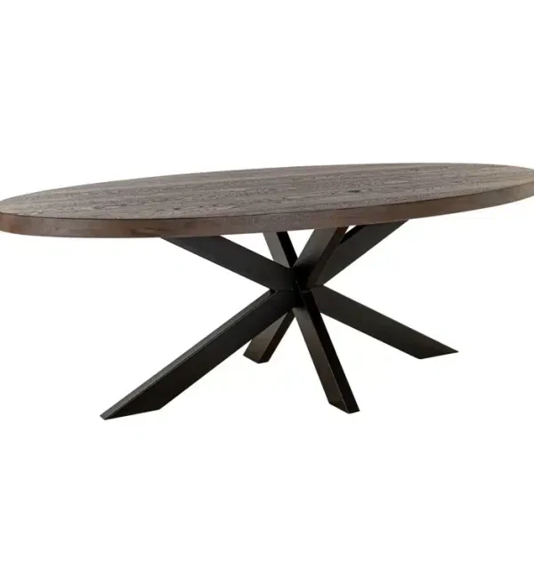 Richmond Interiors eettafel Watson 300 cm bruin eiken