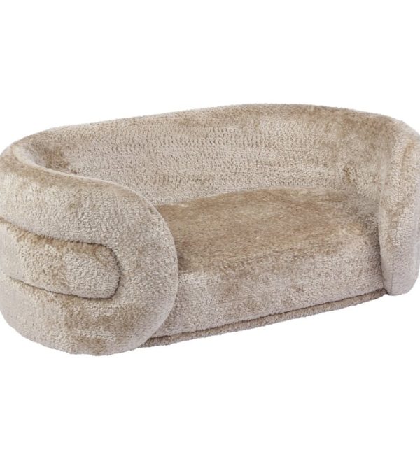 Richmond Interiors huisdierenbed Bingo taupe chenille