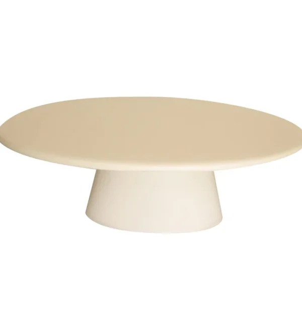 Richmond Interiors indoor/outdoor salontafel Urban Bloom 110x90x34 cm sandstone