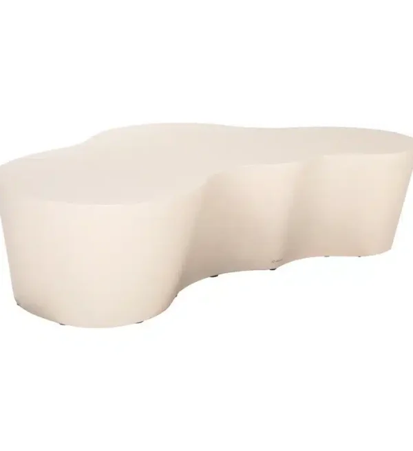 Richmond Interiors indoor/outdoor salontafel Urban Bloom 152x94x37,5 cm sandstone