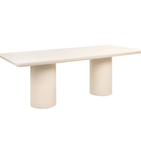 Richmond Interiors indoor/outdoor eettafel Urban Bloom 230 cm sandstone