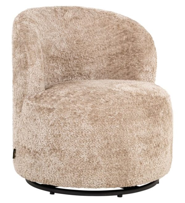 Richmond Interiors kinder draaifauteuil Jackie nature