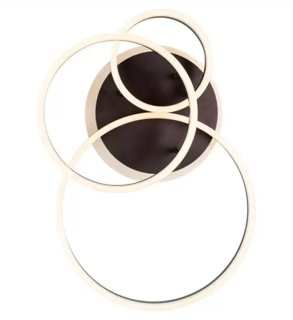 Richmond Interiors plafondlamp 44x18x60 cm Mosa aluminium