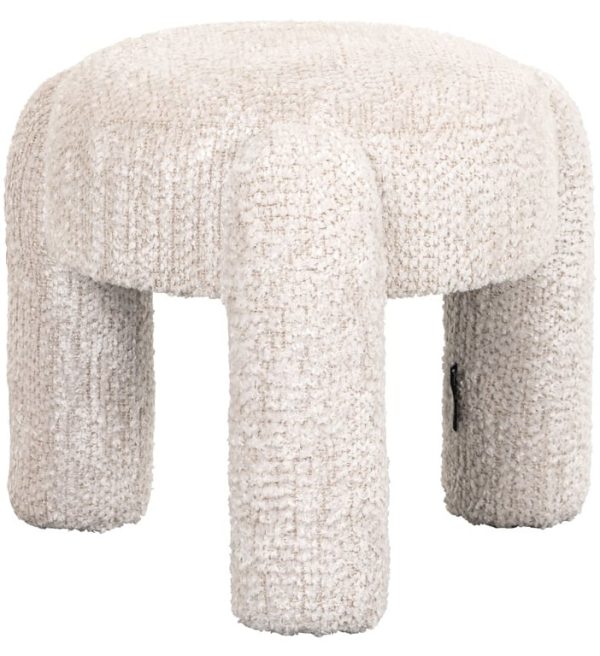 Richmond Interiors poef Holly creme