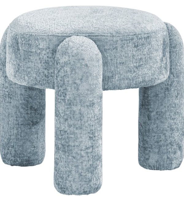 Richmond Interiors poef Holly lichtblauw