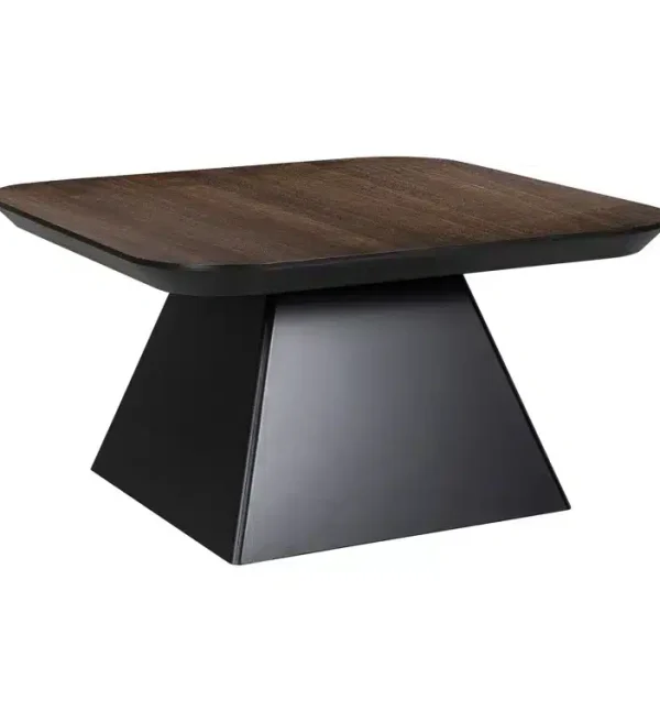 Richmond Interiors salontafel Bonvoy 70x70x35 cm eiken bruin