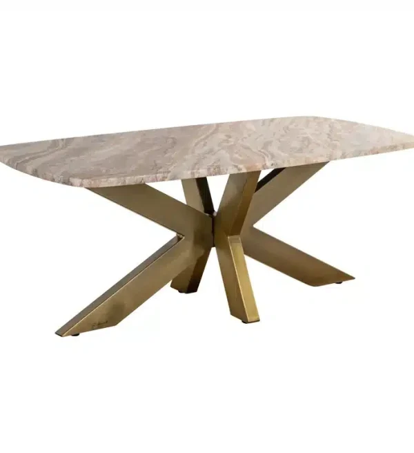 Richmond Interiors salontafel Bottega 120x60x47 cm marmer