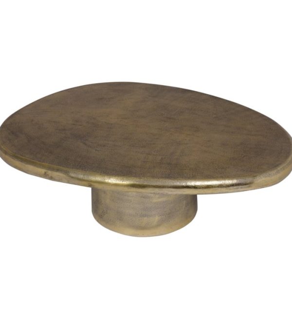 Richmond Interiors salontafel Pulitzer 82x106x35 cm metaal