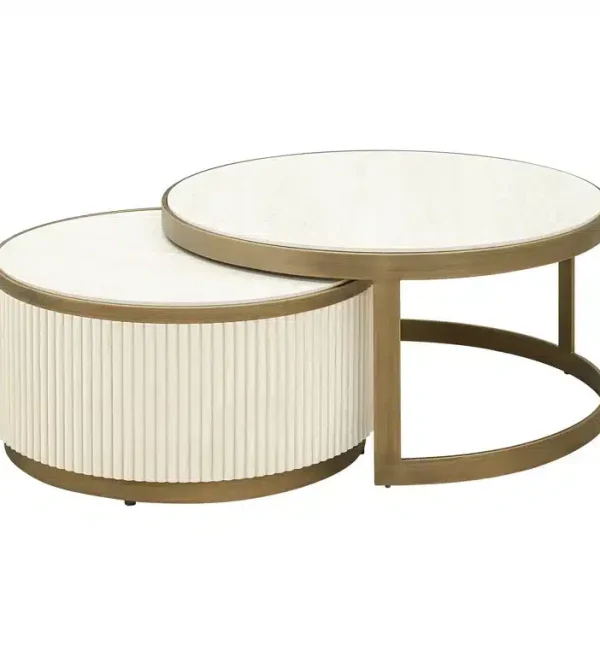 Richmond Interiors salontafel Tivoli set van 2 keramiek