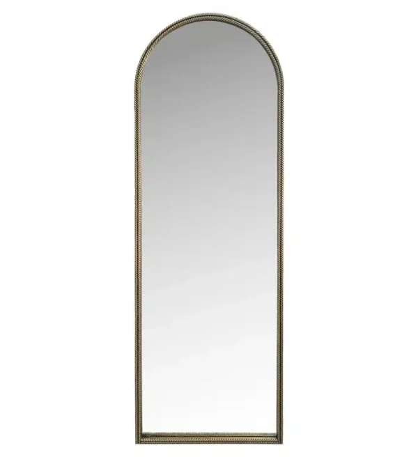 Richmond Interiors spiegel Laurine met standaard 56x3,5x175 cm goud