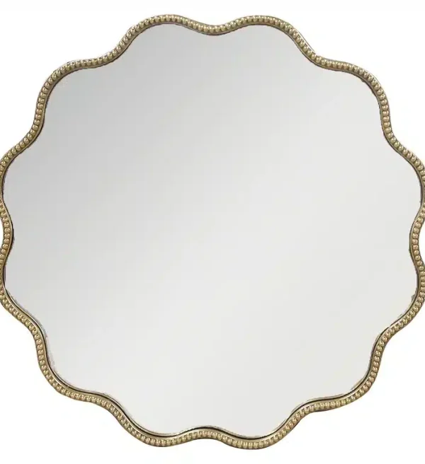 Richmond Interiors spiegel Levien 71x2,5x71 cm goud