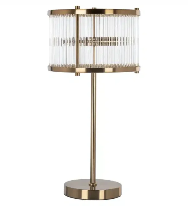 Richmond Interiors tafellamp 32x32x64 cm Loiza glas