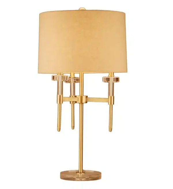 Richmond Interiors tafellamp 43x43x80 cm Josie metaal