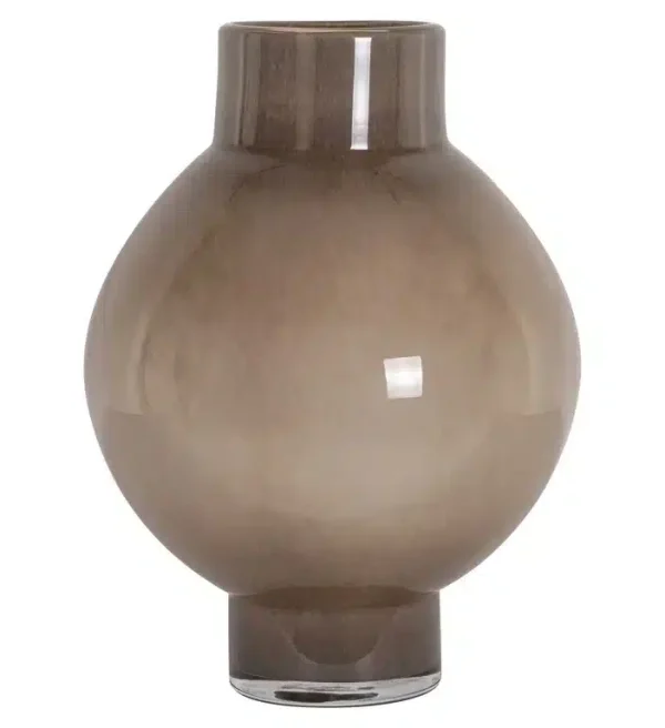 Richmond Interiors vaas 31x31x41 cm Celina groot glas bruin