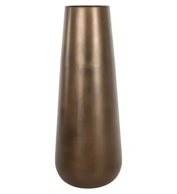 Richmond Interiors vaas 56x56x142 cm Kenza groot aluminium