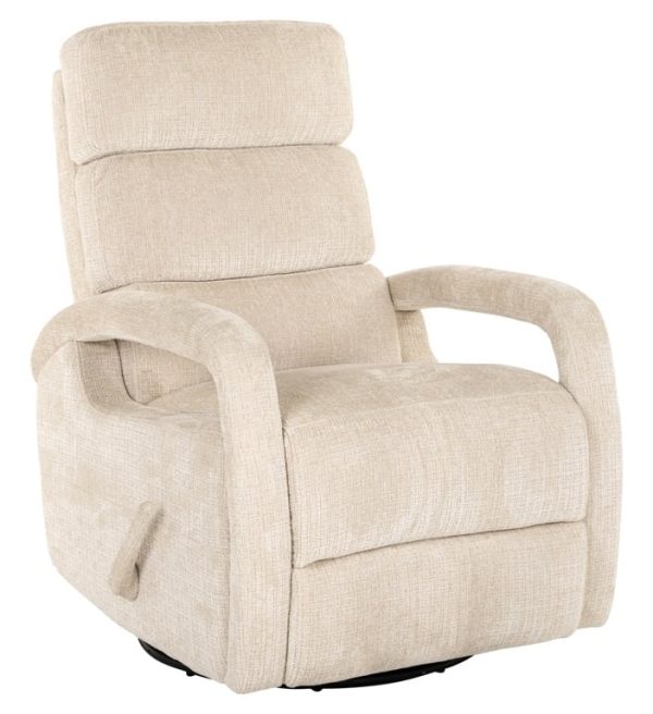 Richmond Interiors verstelbare draaifauteuil Denvi beige