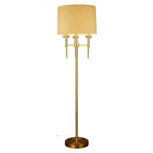 Richmond Interiors vloerlamp 45,7x45,7x161 cm Josie metaal