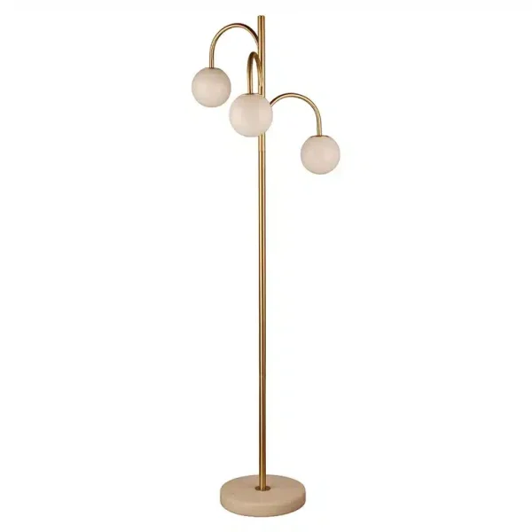 Richmond Interiors vloerlamp 46,4x46,4x153,8 cm Janou metaal
