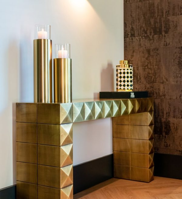 Richmond Interiors wandtafel Collada 137,5x36x76 cm hout