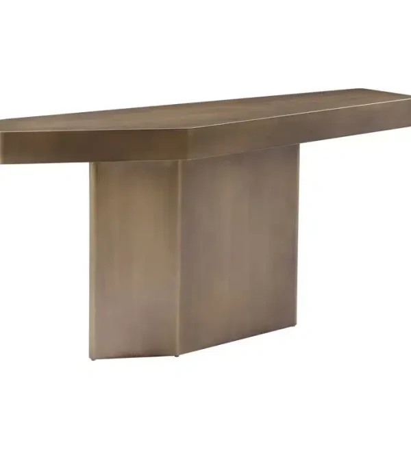 Richmond Interiors wandtafel Hexa 150x40x75 cm metaal