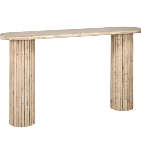 Richmond Interiors wandtafel La Cantera 160x38x85 cm travertin