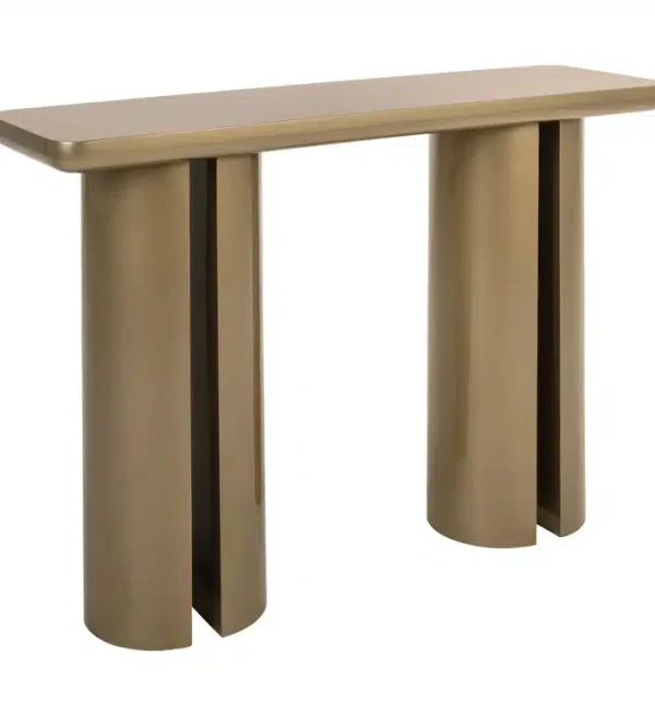 Richmond Interiors wandtafel Whisker 120x35x80 cm goud