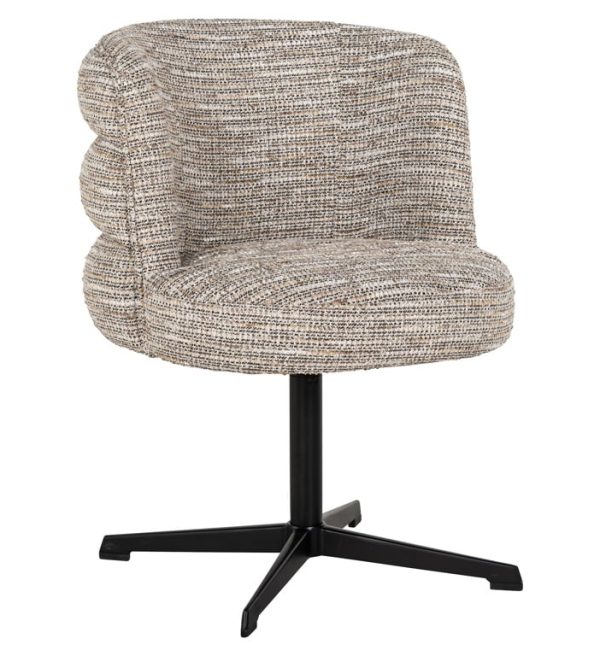 Richmond interiors eetkamerstoel Chadwick draaibaar beige