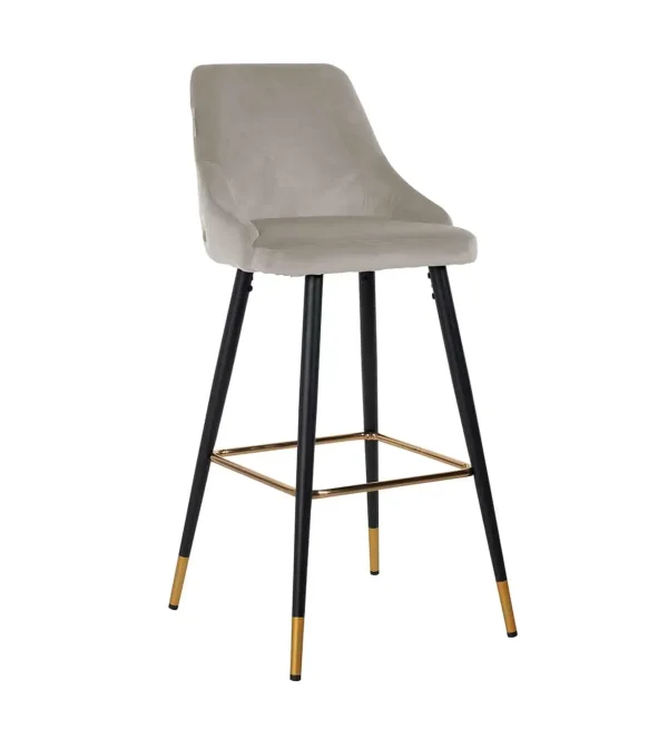 Richmond Interiors barstoel Imani khaki velvet