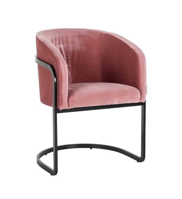 Richmond Interiors eetkamerstoel Chiara roze