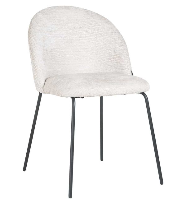 Richmond Interiors eetkamerstoel Alyssa creme