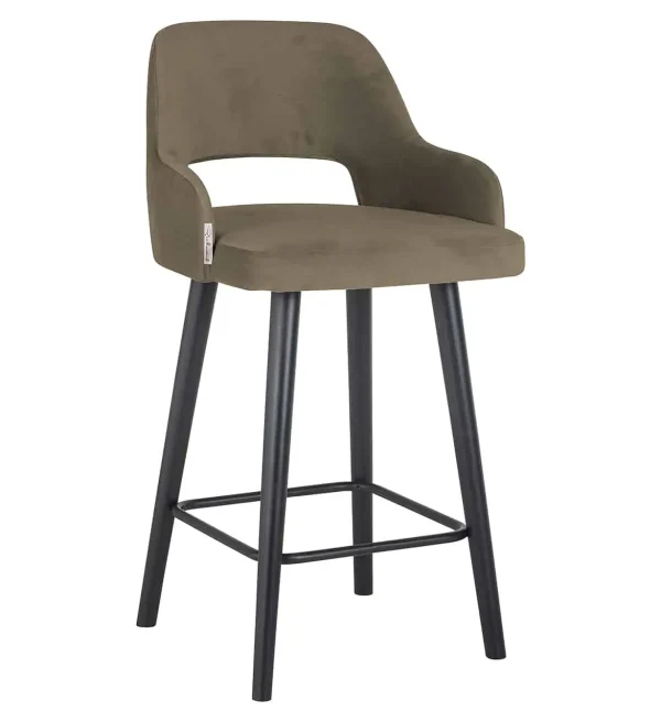 SHOWMODEL Richmond Interiors barstoelen Antony laag set van 2 groen