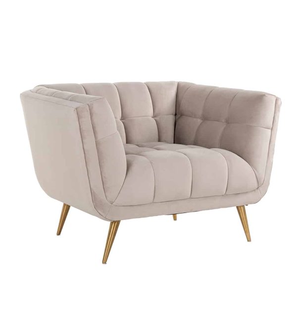 Richmond Interiors fauteuil Huxley khaki