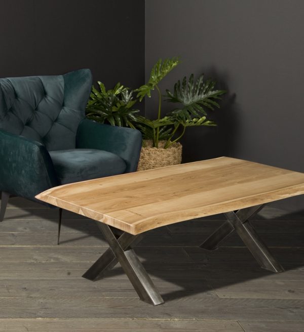 Tower Living boomstam salontafel Xabia 135x75x40 cm acacia