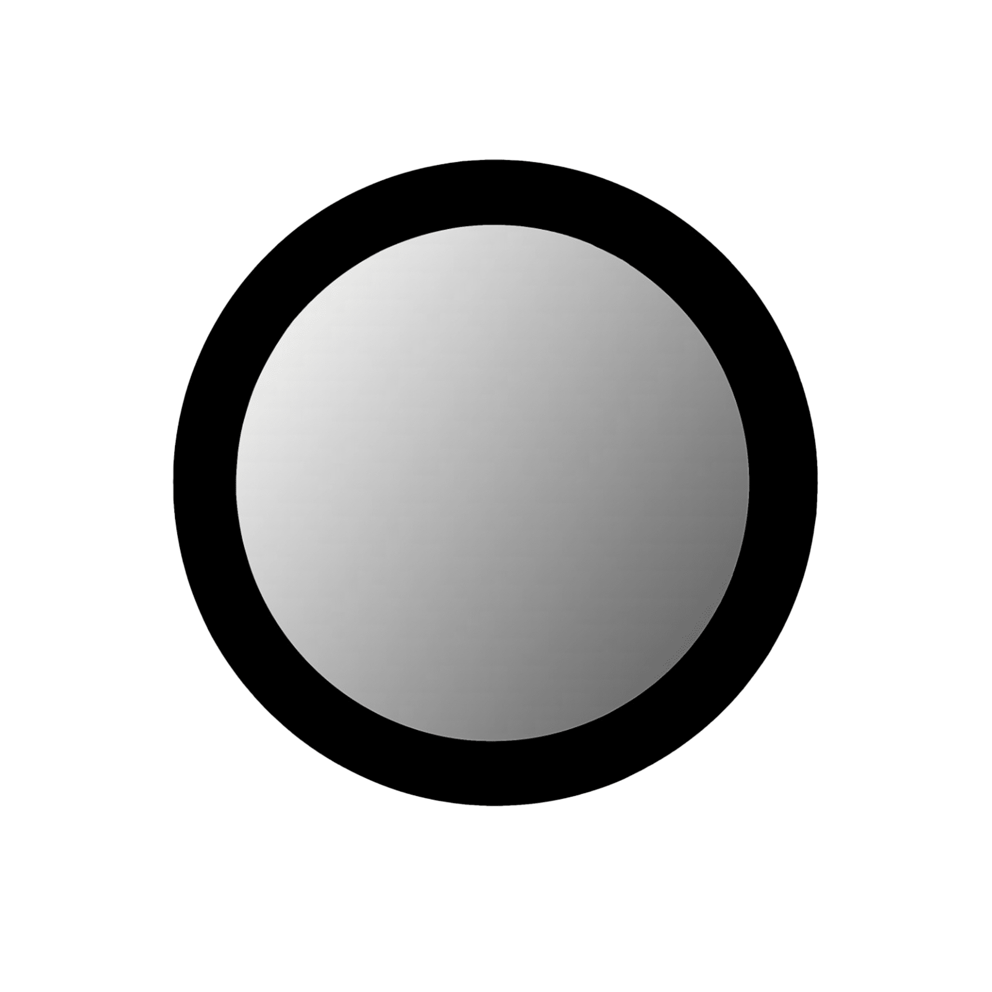 Starfurn Spiegel Dide | 80 cm | Black