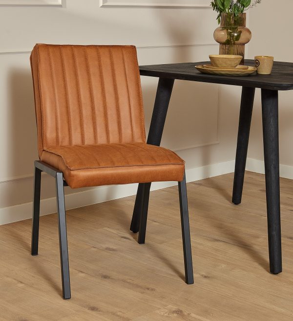 Starfurn Eetkamerstoel Tivoli Bull | Cognac