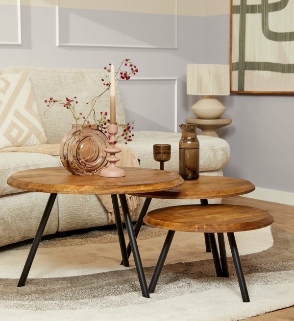 Starfurn Salontafel Ohio | 70 cm | set van 3