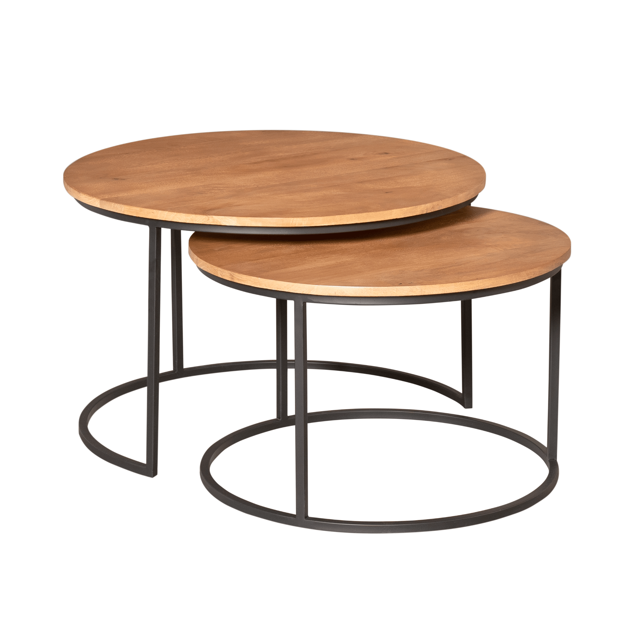 Starfurn Salontafel Madison Natural | 70 cm | Set van 2