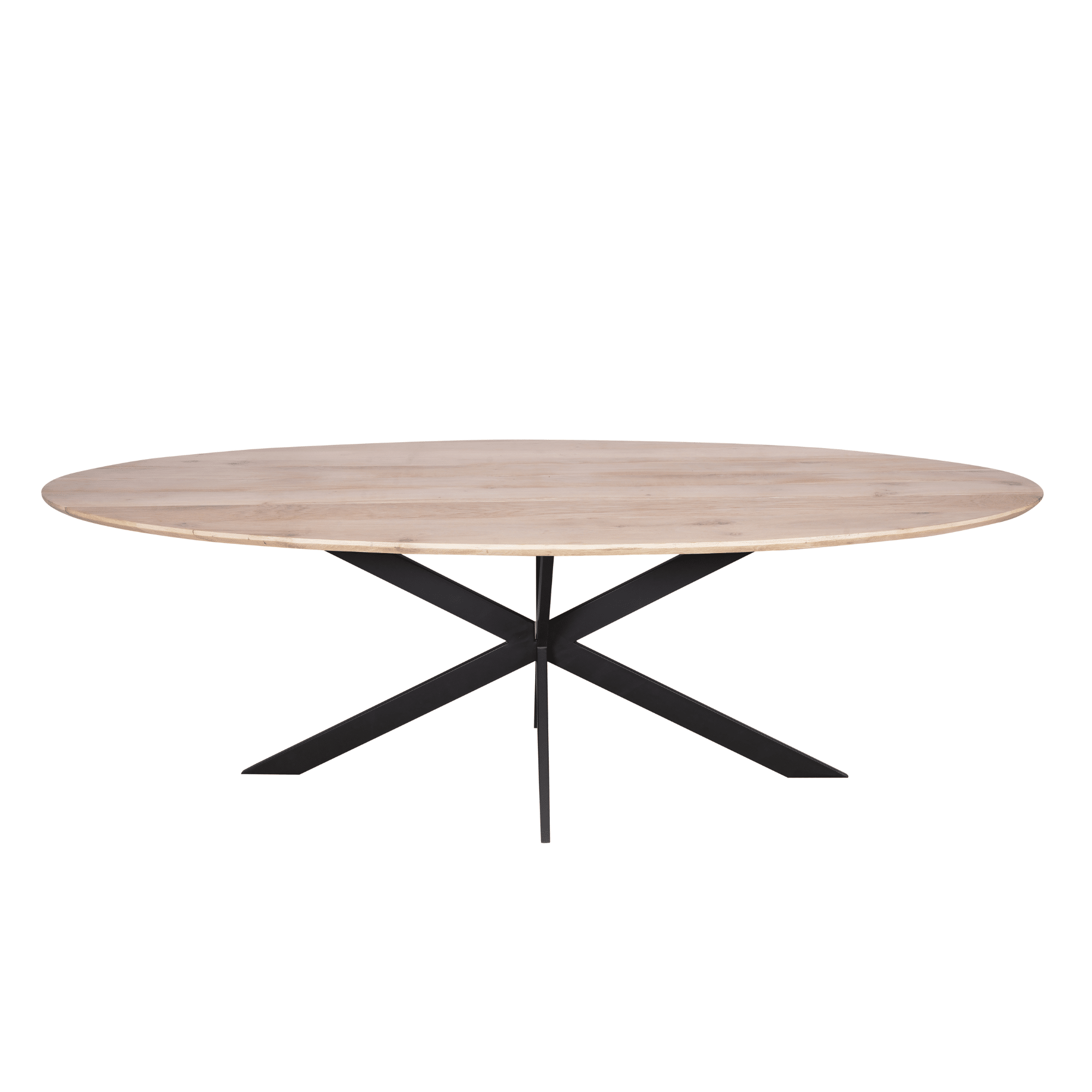 Starfurn Eiken eettafel Ferris | Ovaal 210 cm | Naturel