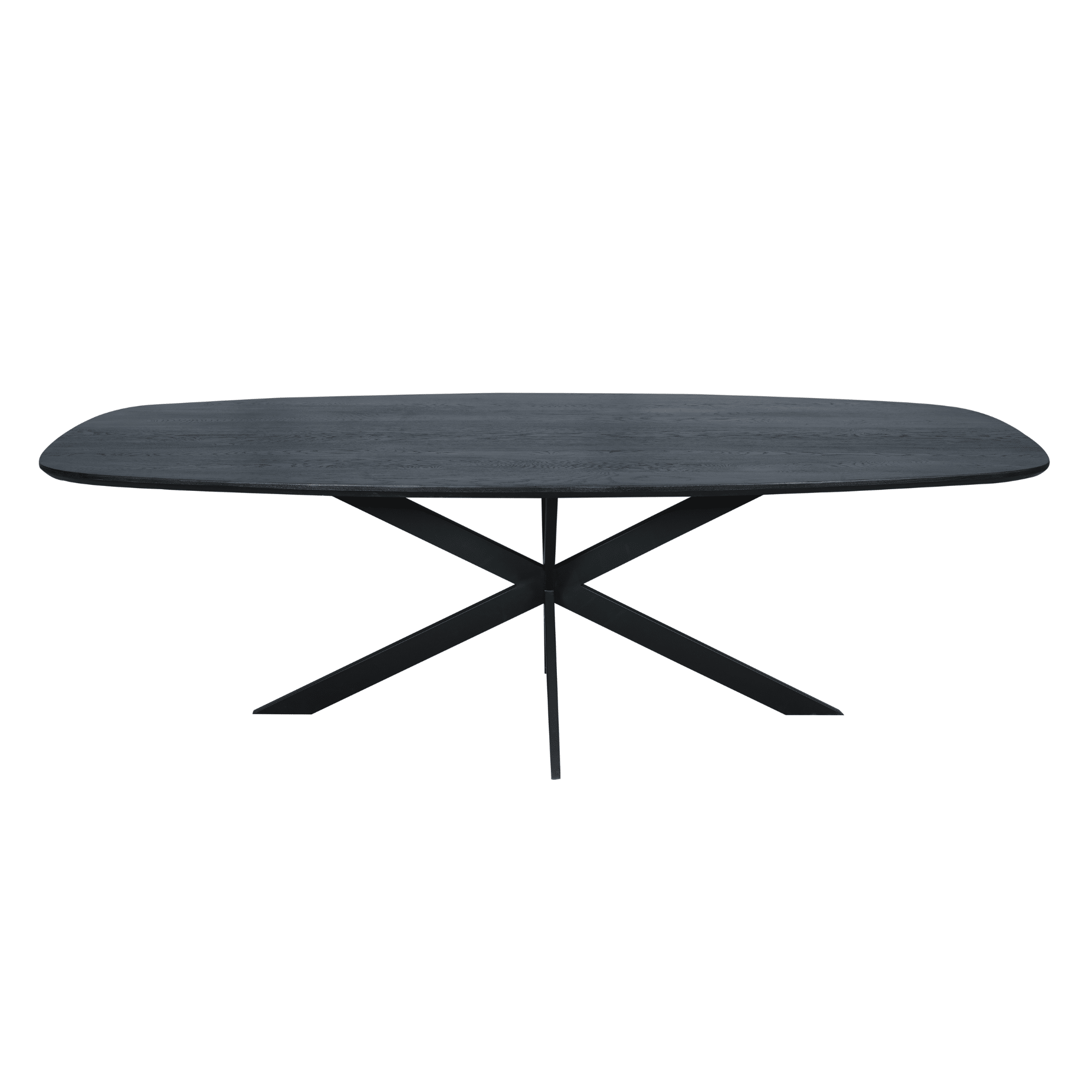 Starfurn Eiken eettafel Ferris | Deens Ovaal 240 cm | Zwart